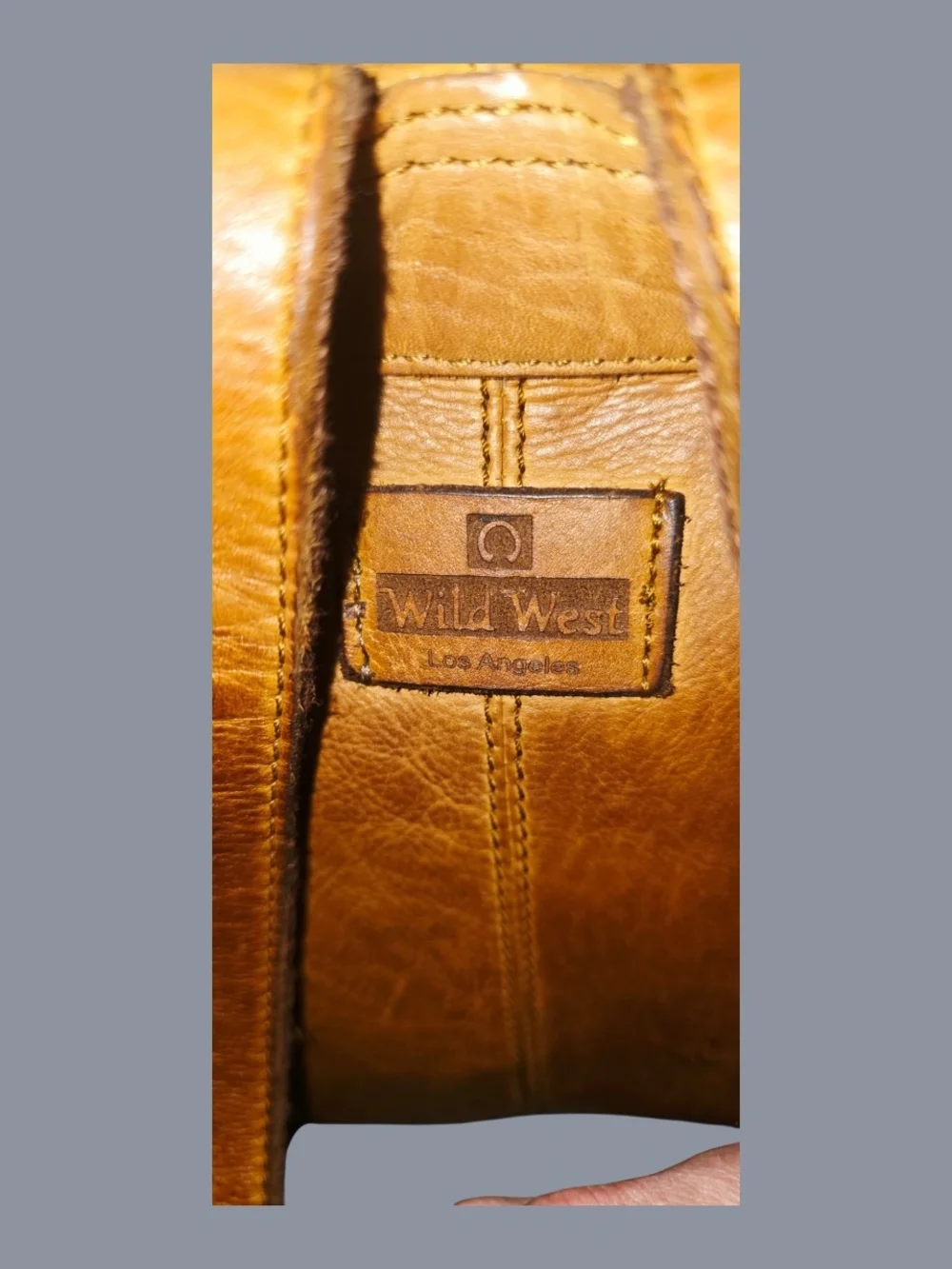 Woven Leather Backpack — Tan